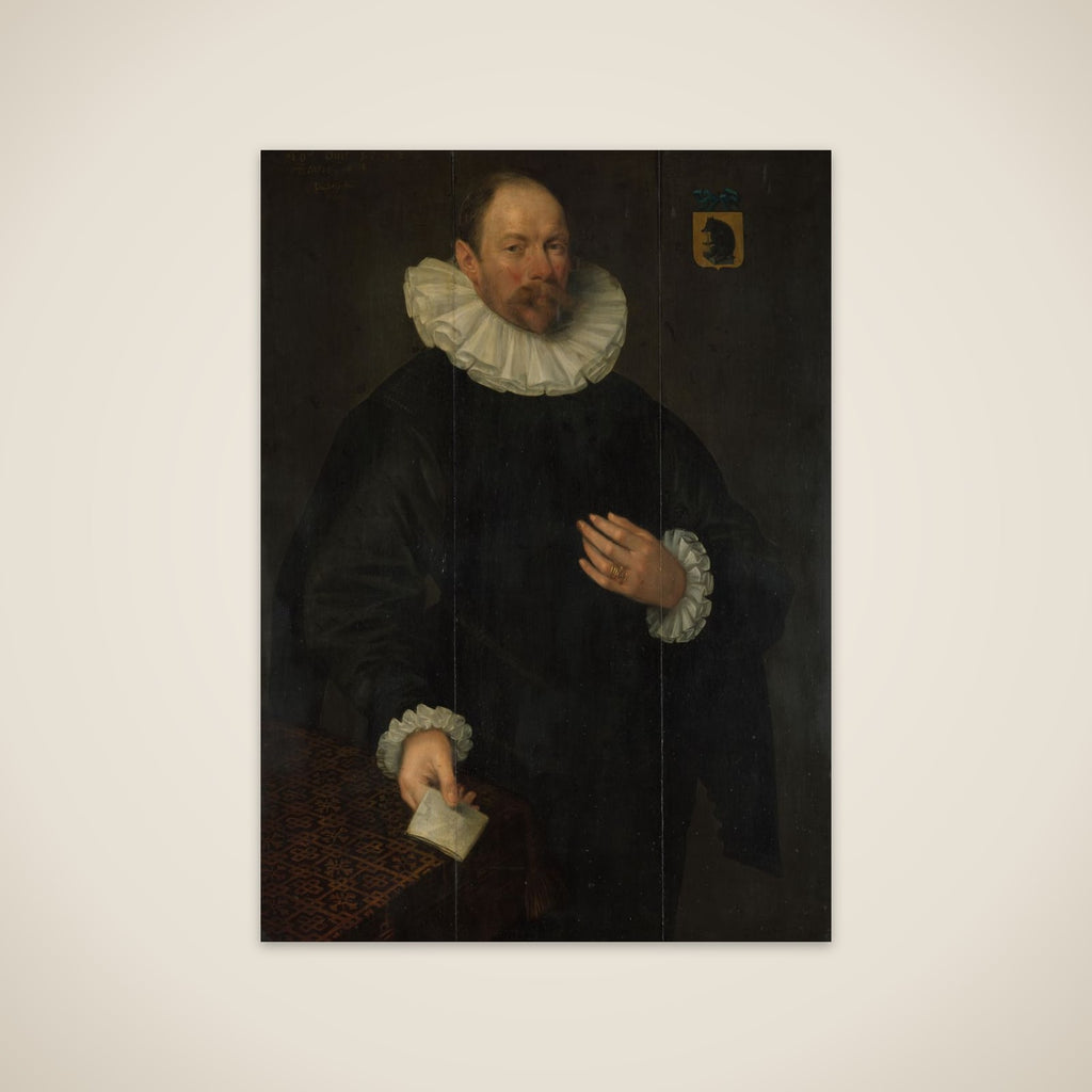 Portrait of Paulus Cornelisz van Beresteyn (1548-1625), Burgomaster of Delft unframed print