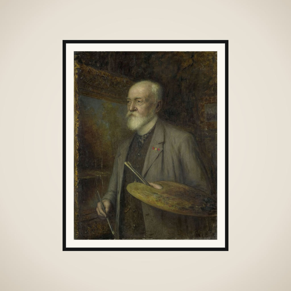 Johannes Gijsbert Vogel (1828-1915), Painter framed