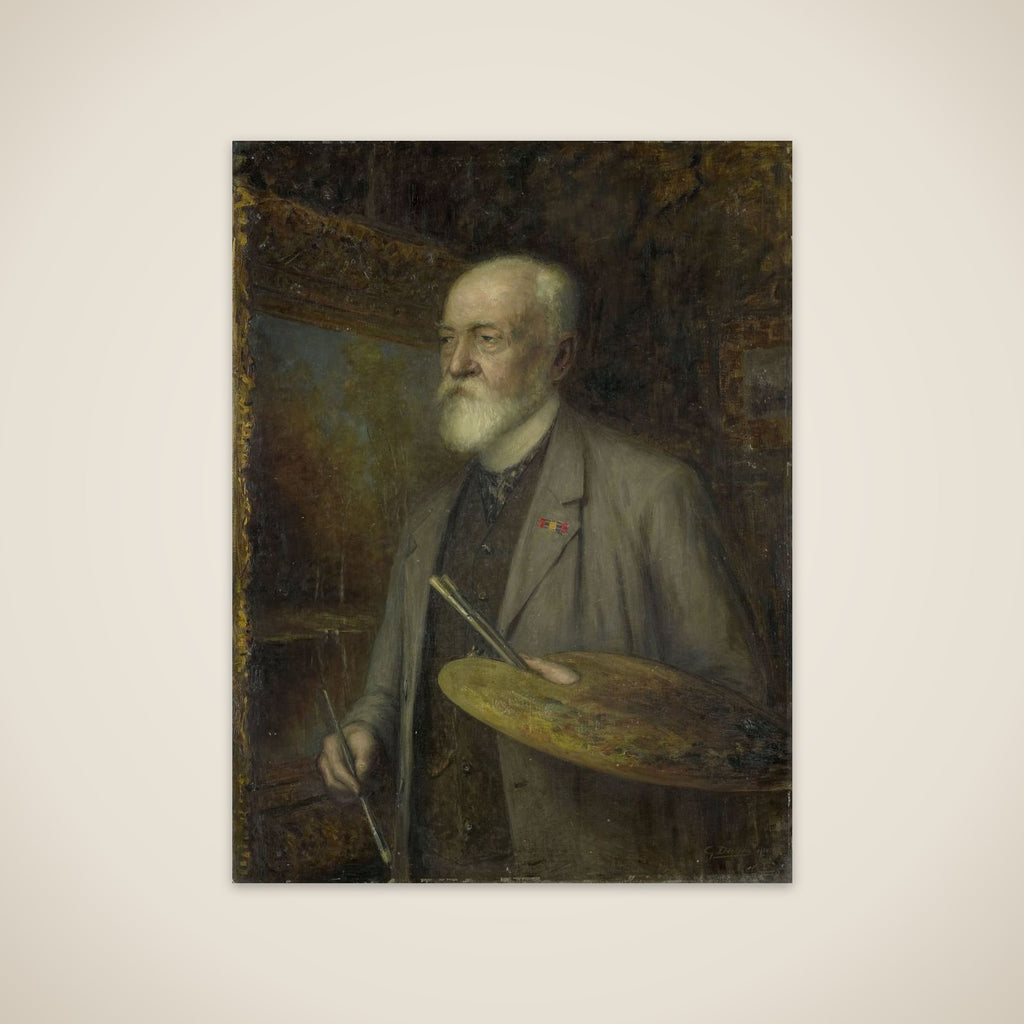Johannes Gijsbert Vogel (1828-1915), Painter unframed print