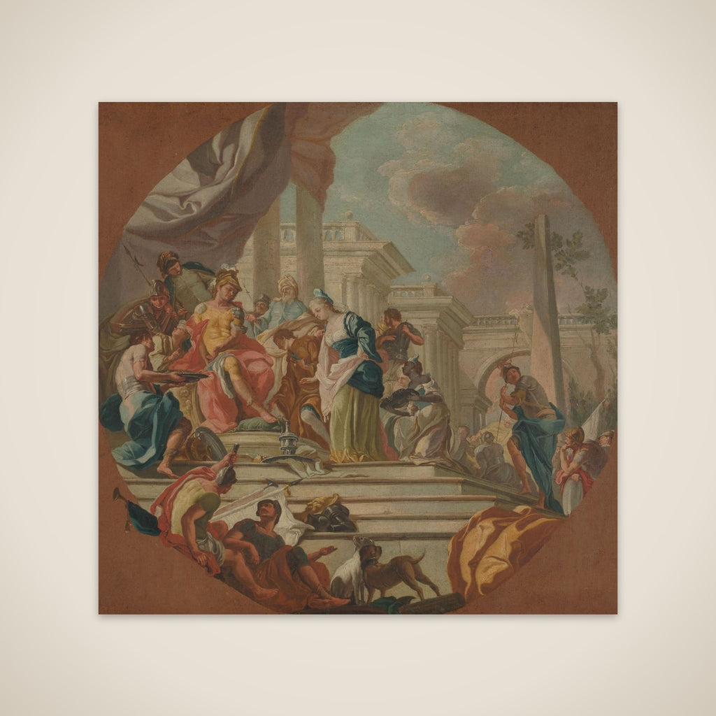 The Continence of Scipio unframed print