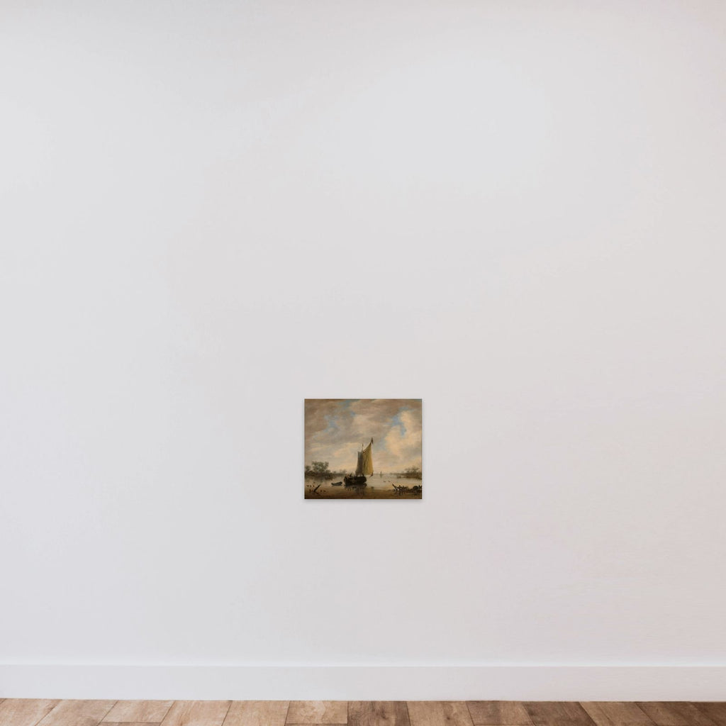 River View unframed — shown to scale