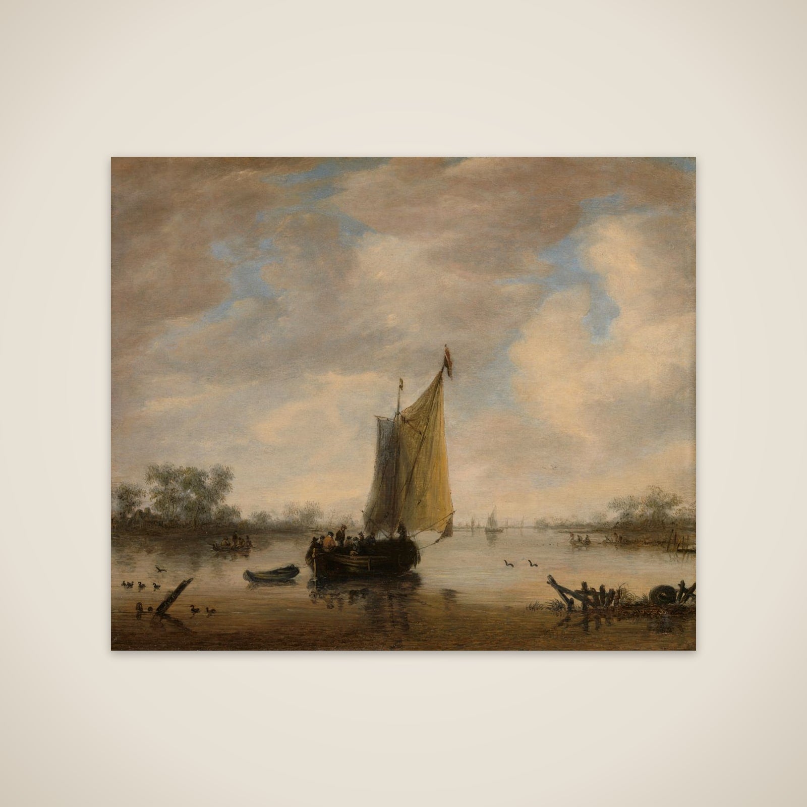 River View unframed print