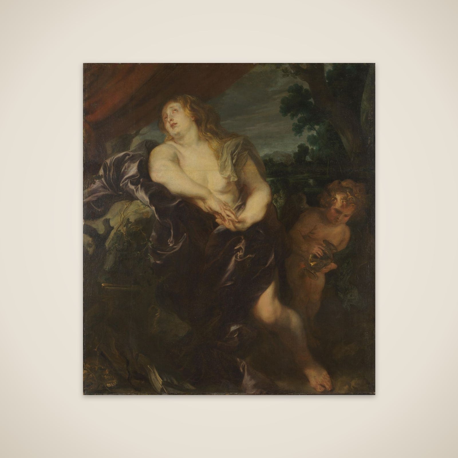 The Penitent Magdalen unframed print