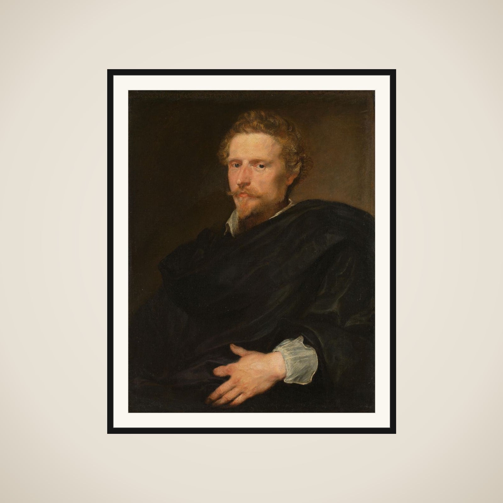 Portrait of a Man framed