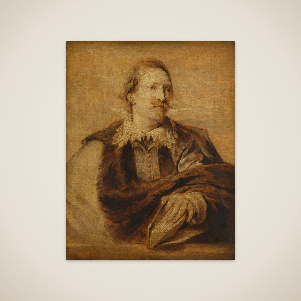 Portrait of Jan Gaspar Gevaerts (1593-1666) unframed print