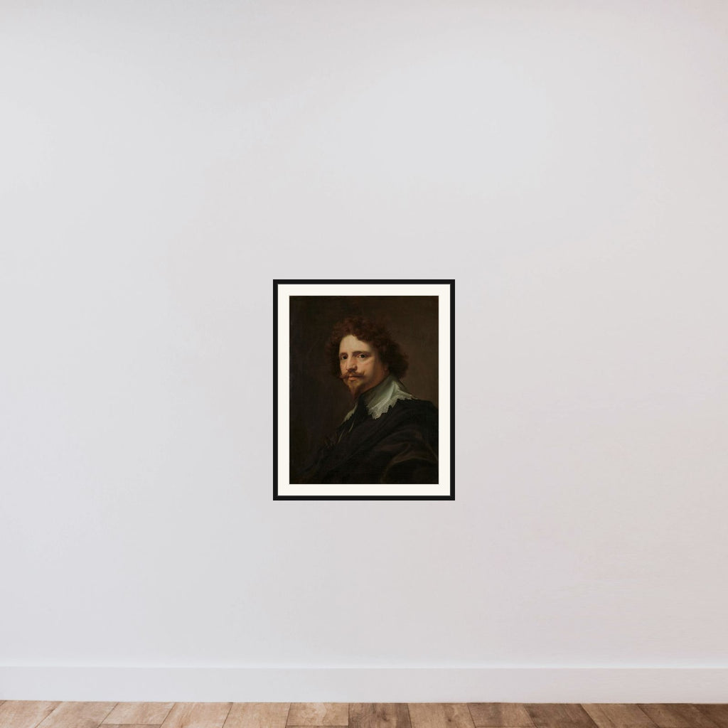 Portrait of Michel Le Blon (1587-1656) framed — shown to scale