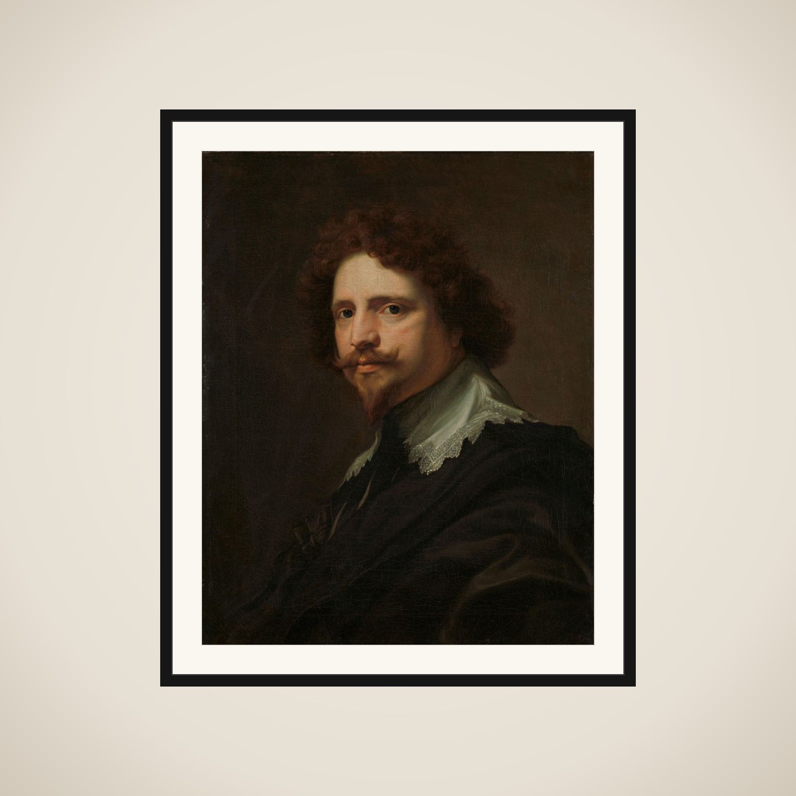 Portrait of Michel Le Blon (1587-1656) framed