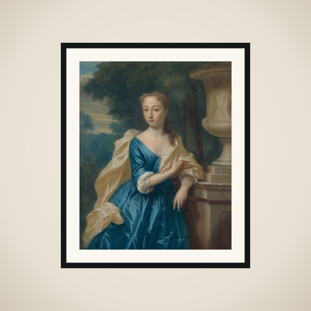 Justina Johanna Ramskrammer (1702-98), Wife of Isaac Parker framed