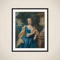 Justina Johanna Ramskrammer (1702-98), Wife of Isaac Parker framed