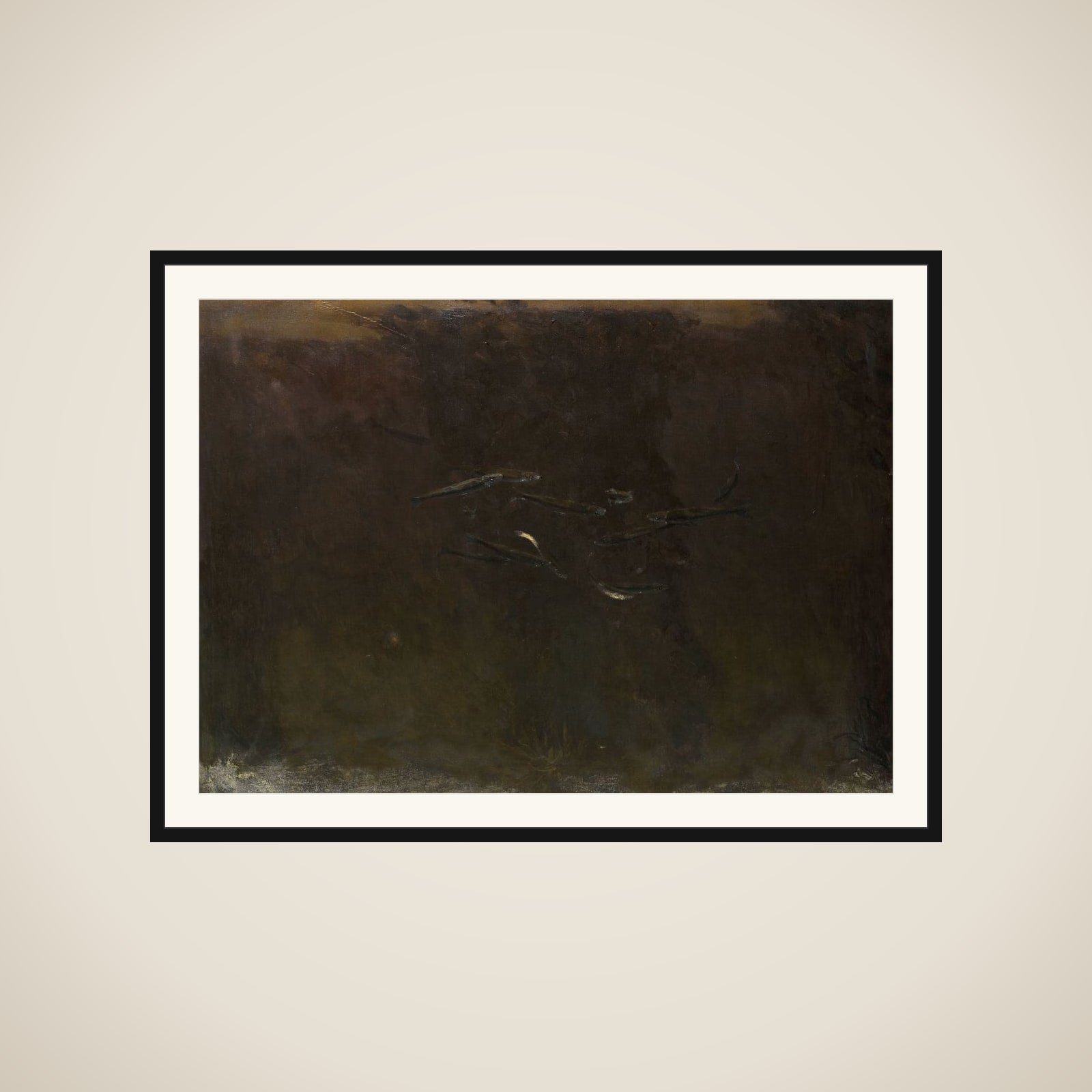 Fish in an Aquarium framed