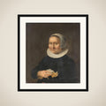 Portrait of a Woman framed