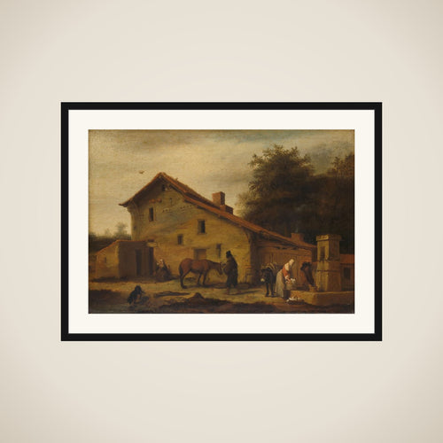 An Inn in the Neighborhood of Nantes framed