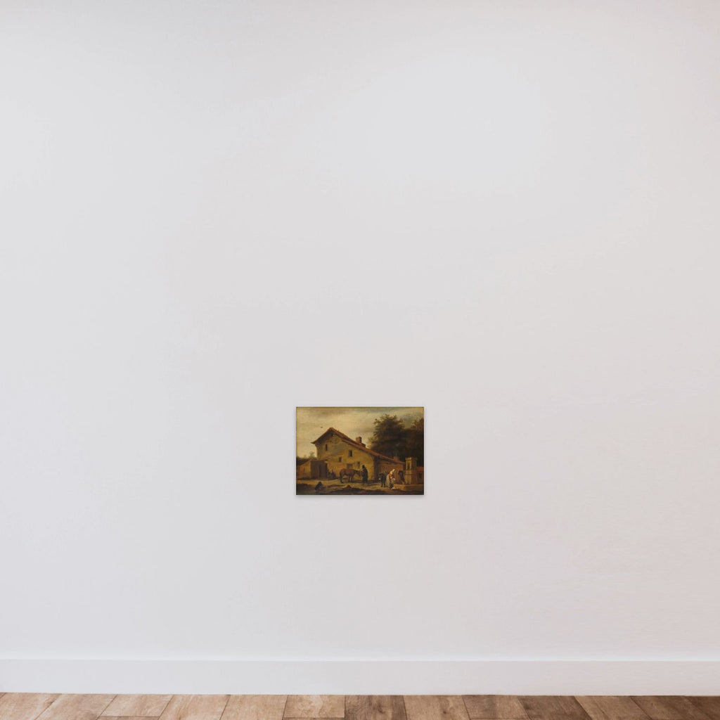 An Inn in the Neighborhood of Nantes unframed — shown to scale