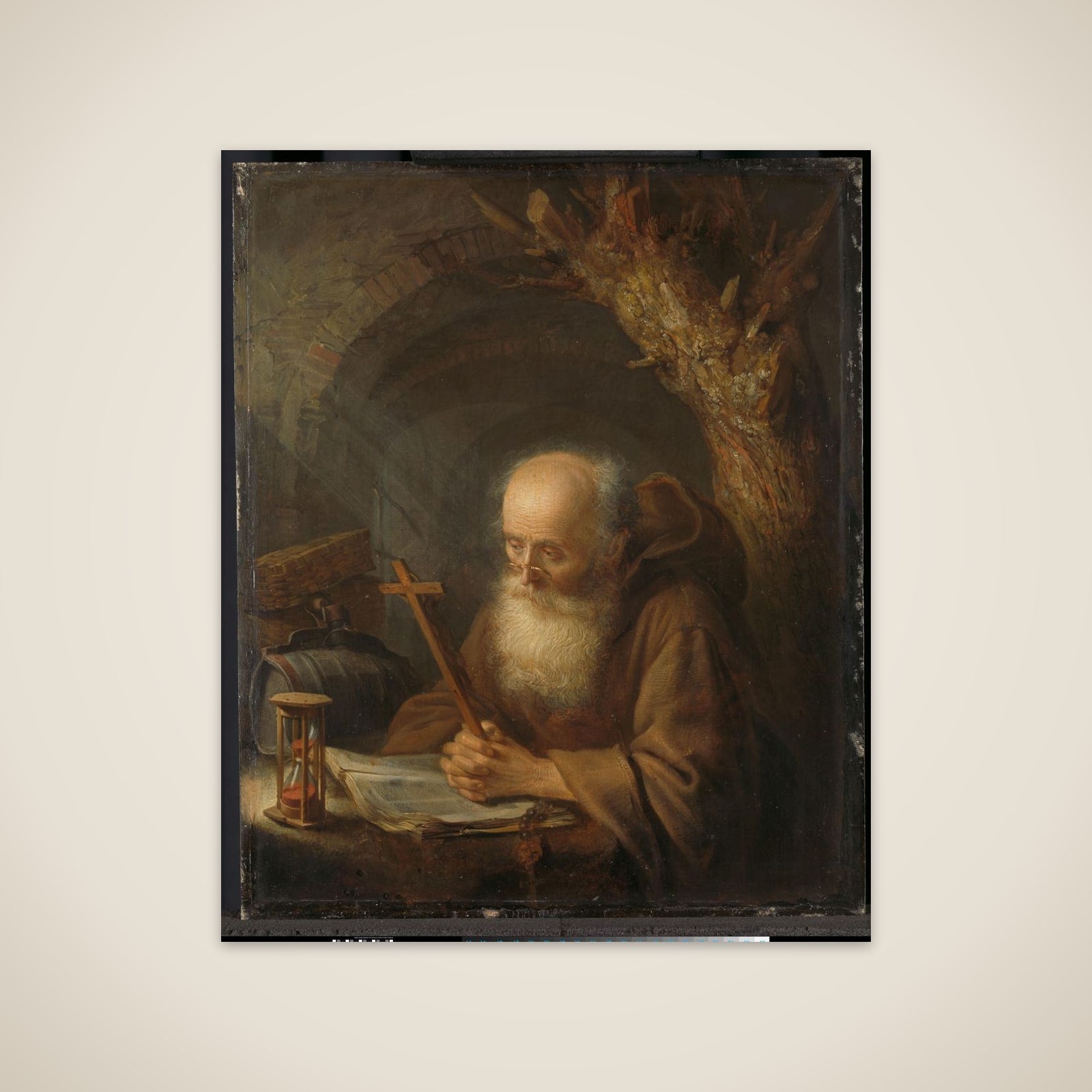 A Hermit unframed print