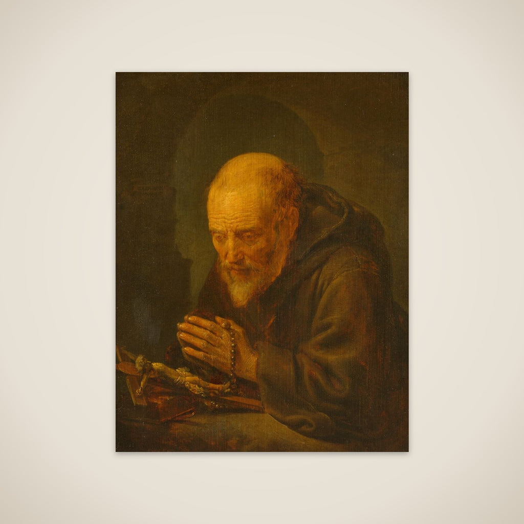 A Hermitin Prayer unframed print