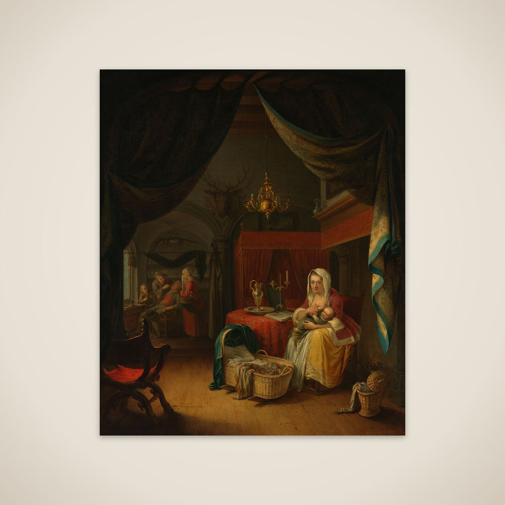 Triptych: Allegory of Art Training unframed print