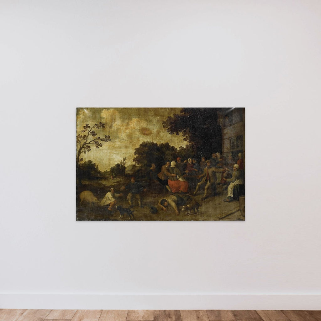 The Prodigal Son unframed — shown to scale