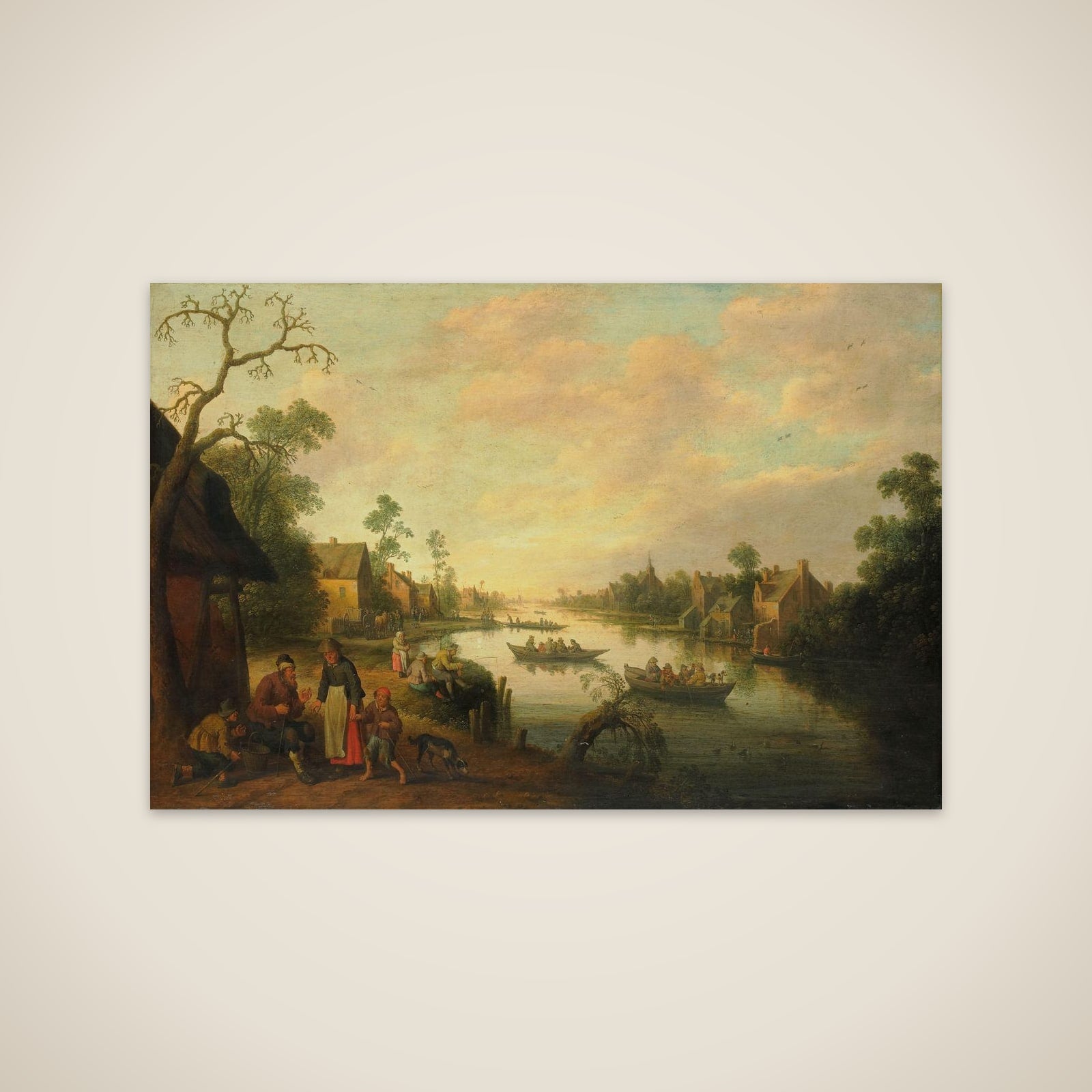 River View unframed print