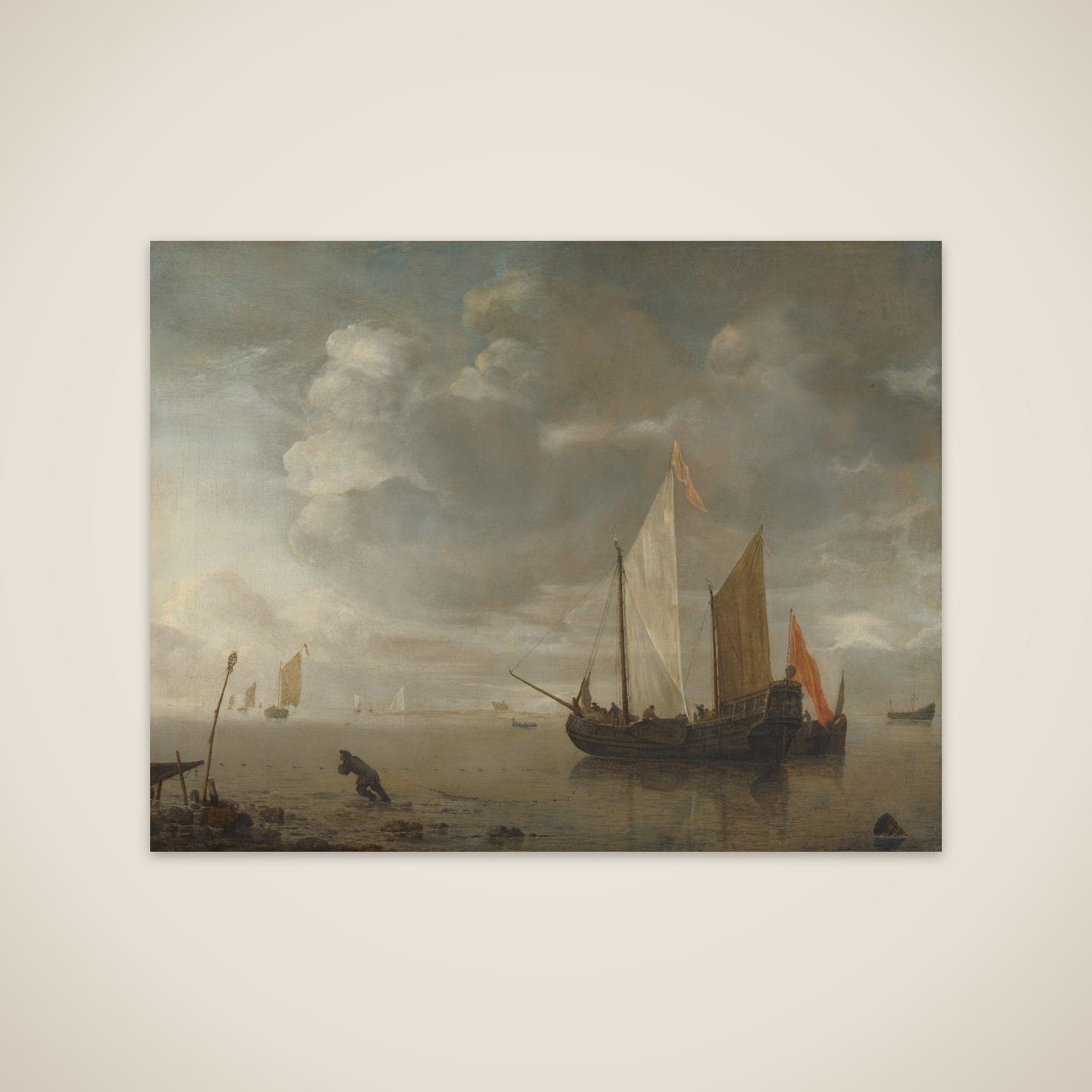 Calm Sea unframed print