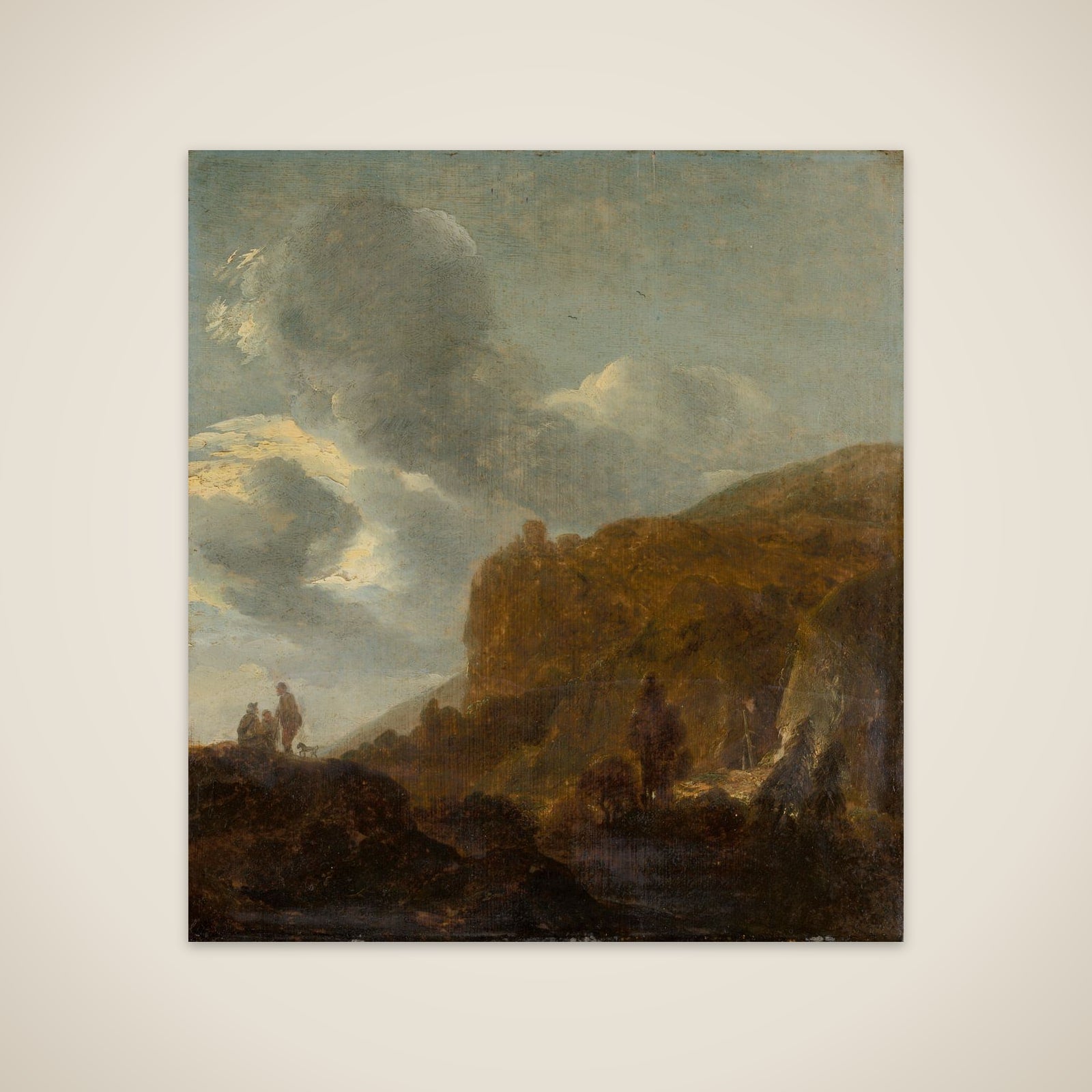Mountainous Landscape unframed print