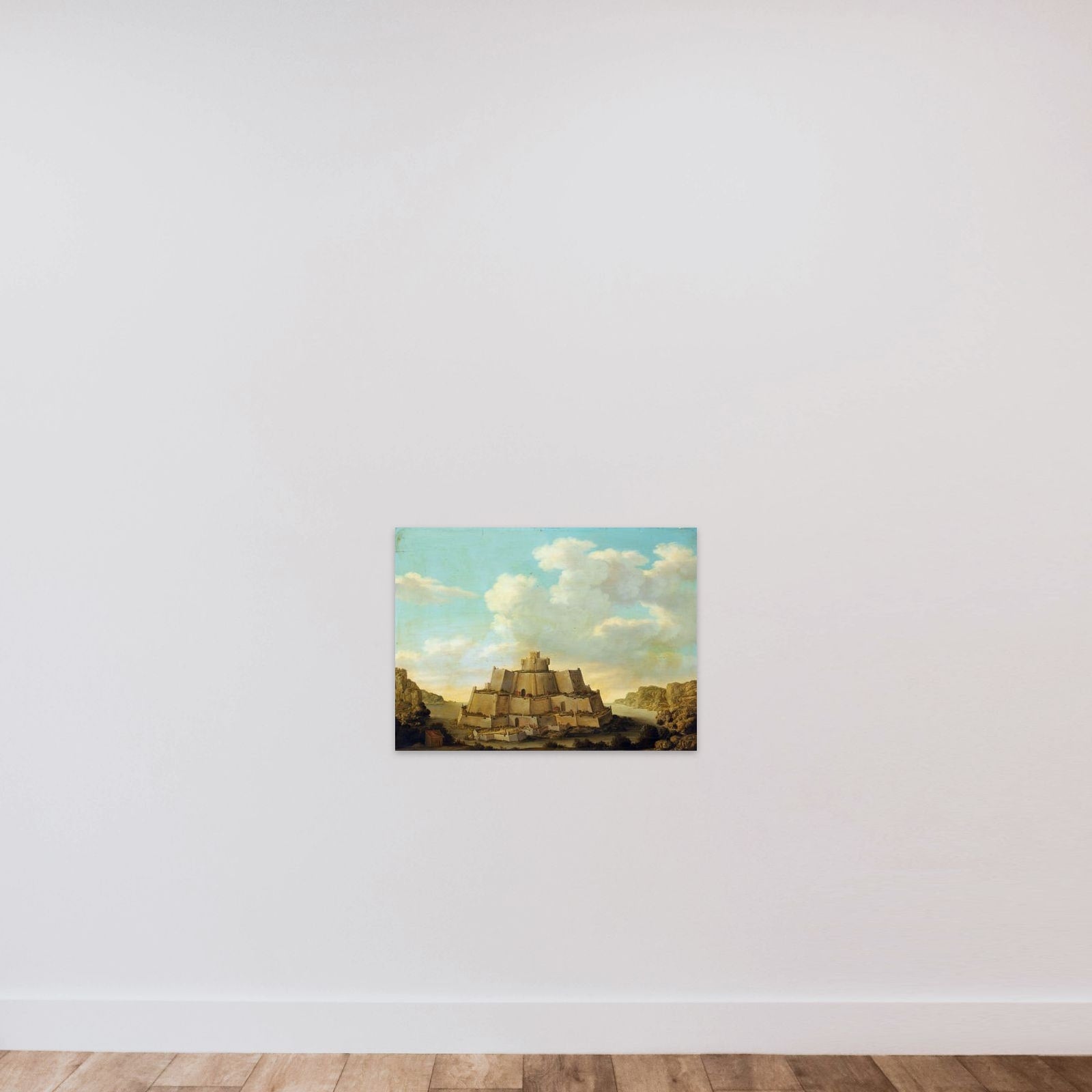 A Fortress unframed — shown to scale