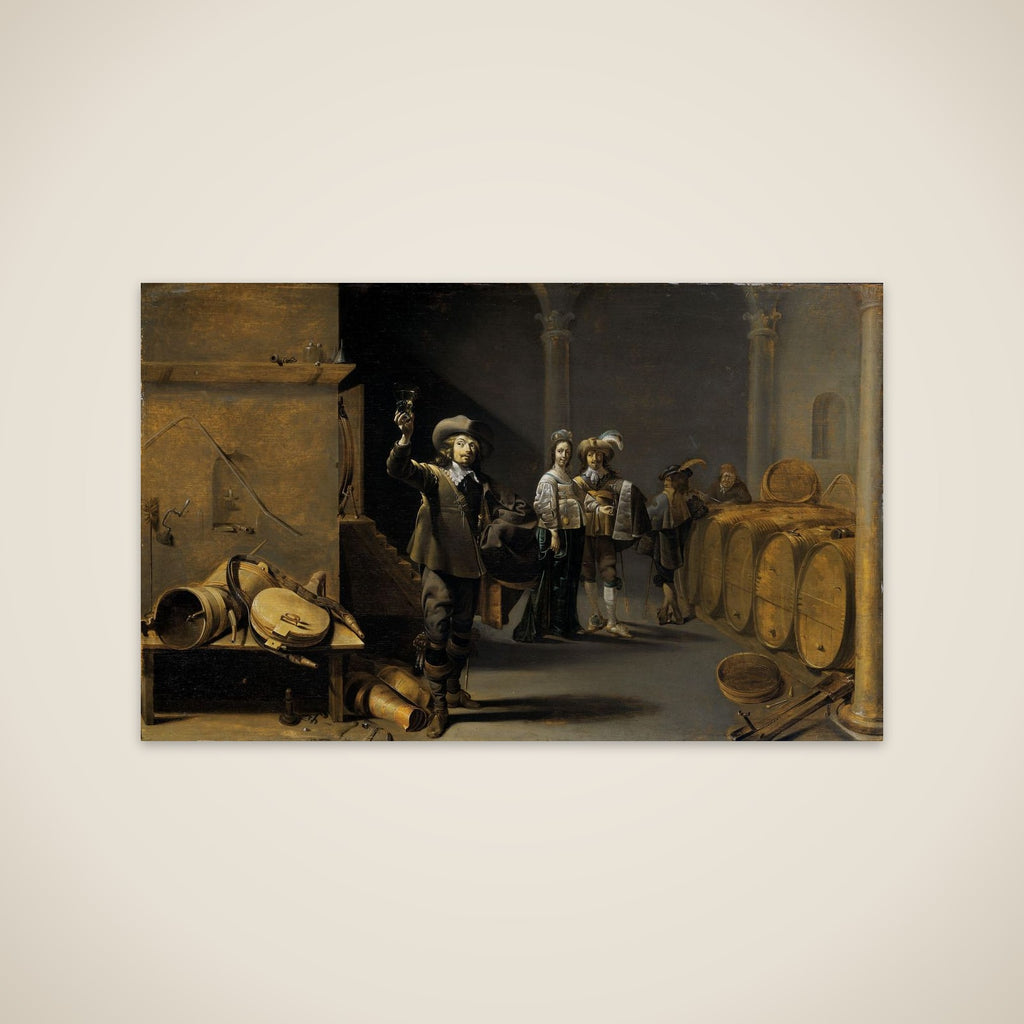The Wine Connoisseurs unframed print