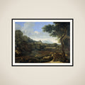 Landscape framed