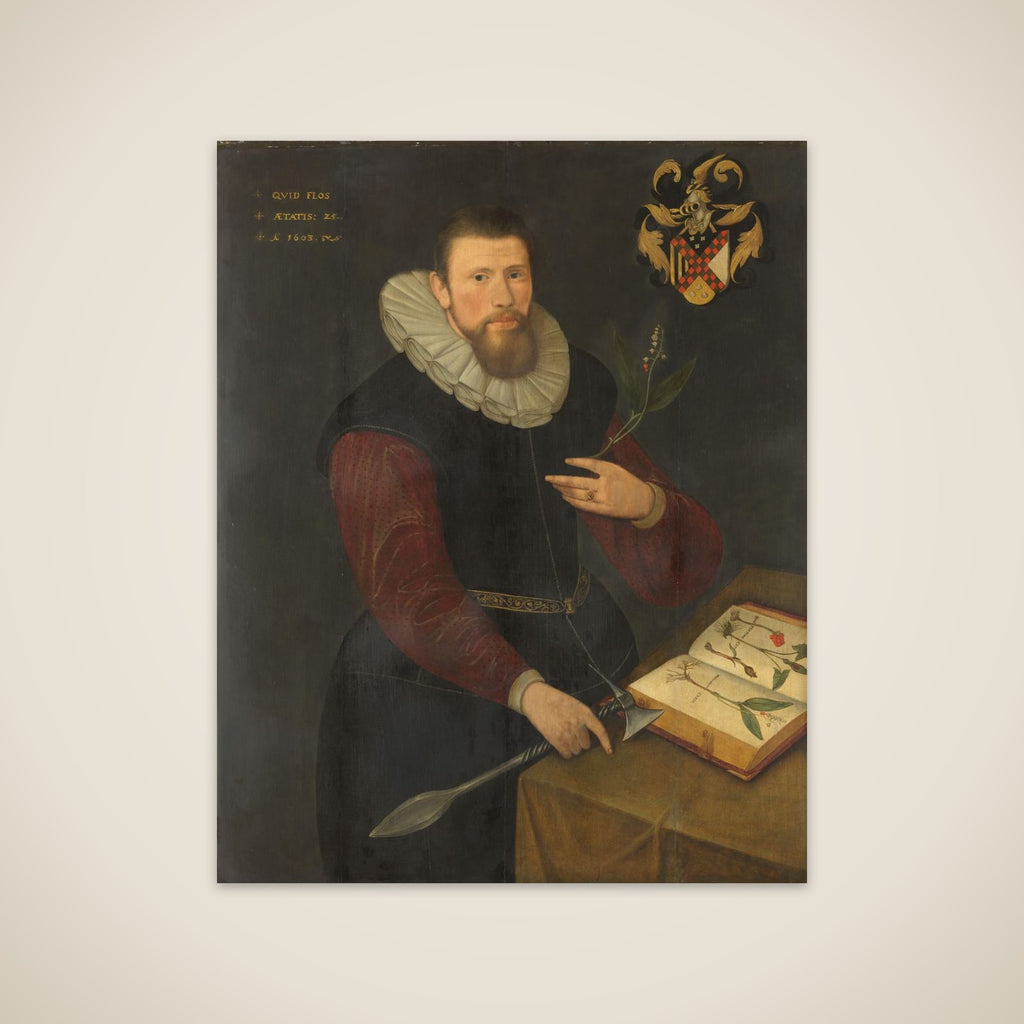 Portrait of a Botanist unframed print