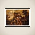 Pharaoh's Daughter Discovers Moses in the Rush Basket framed