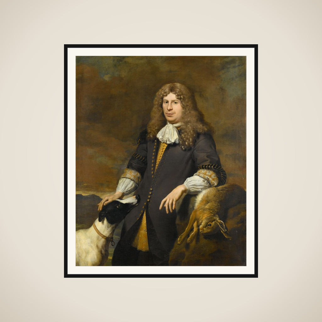 Portrait of a Man, possibly Jacob de Graeff, Alderman of Amsterdam in 1672 framed