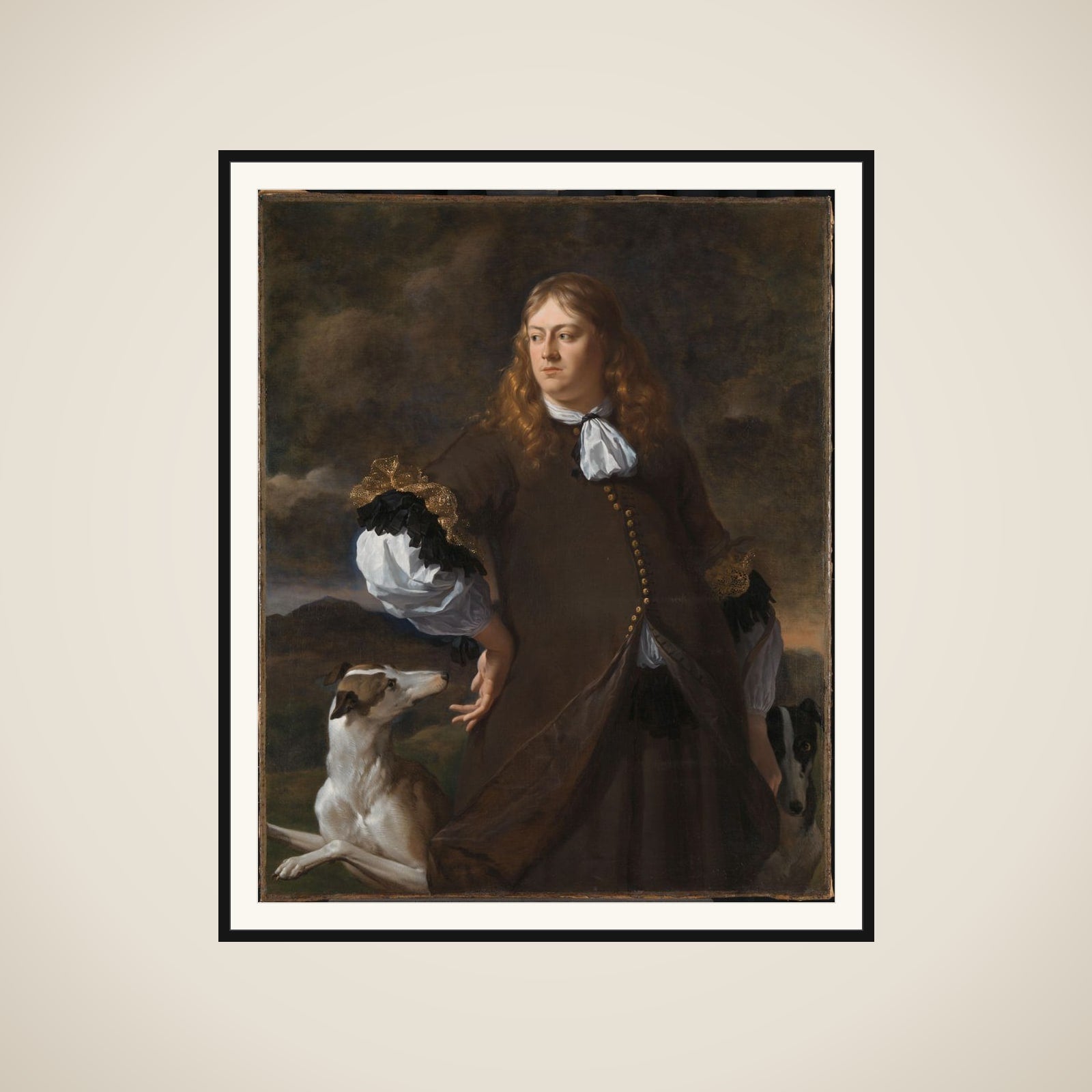 Joan Reynst (1636-95), Lord of Drakenstein and Vuursche, Captain of the Amsterdam Militia in 1672 framed