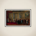 The Reception of Cornelis Hop (1685-1762) as Legate of the States-General at the Court of Louis XV, 24 July 1719 framed