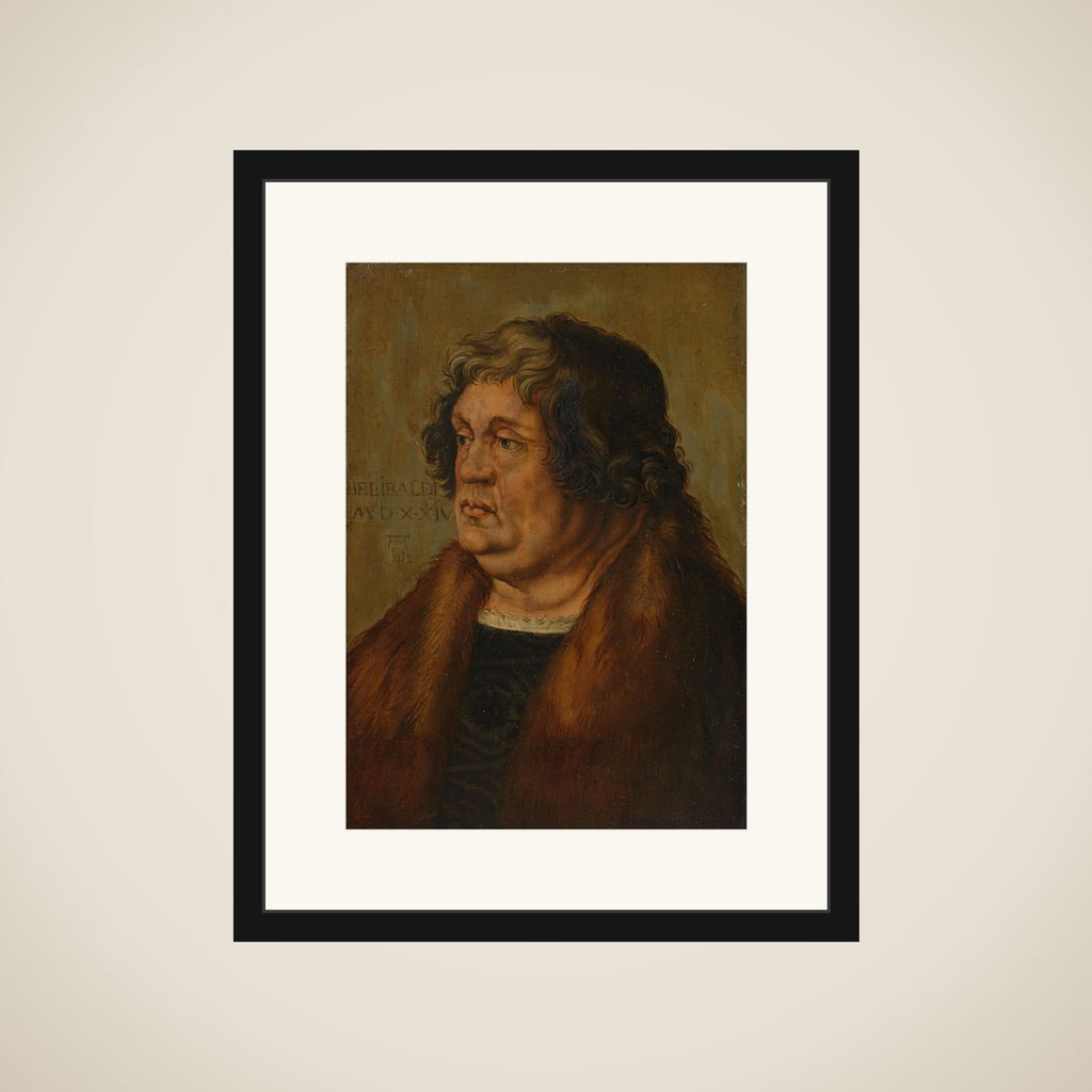Willibald Pirckheimer (1470-1530) framed