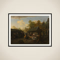 Fish Market framed