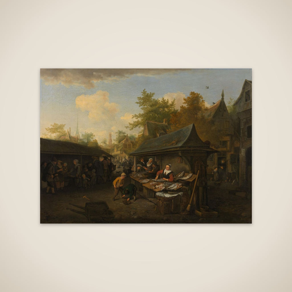 Fish Market unframed print