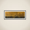 Ships in a Storm framed