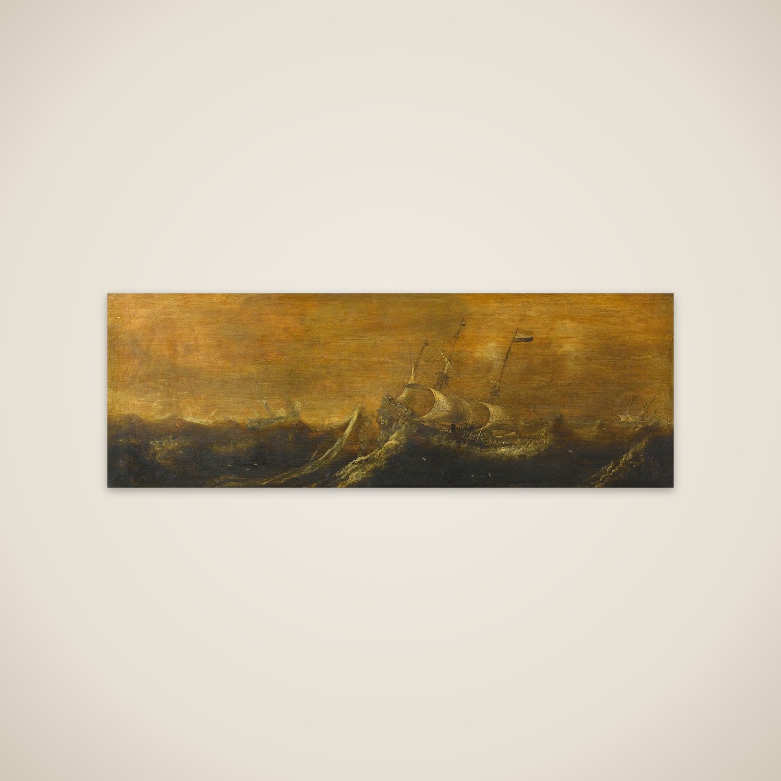 Ships in a Storm unframed print