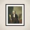 Egbert van Drielst (1745-1818), Painter framed