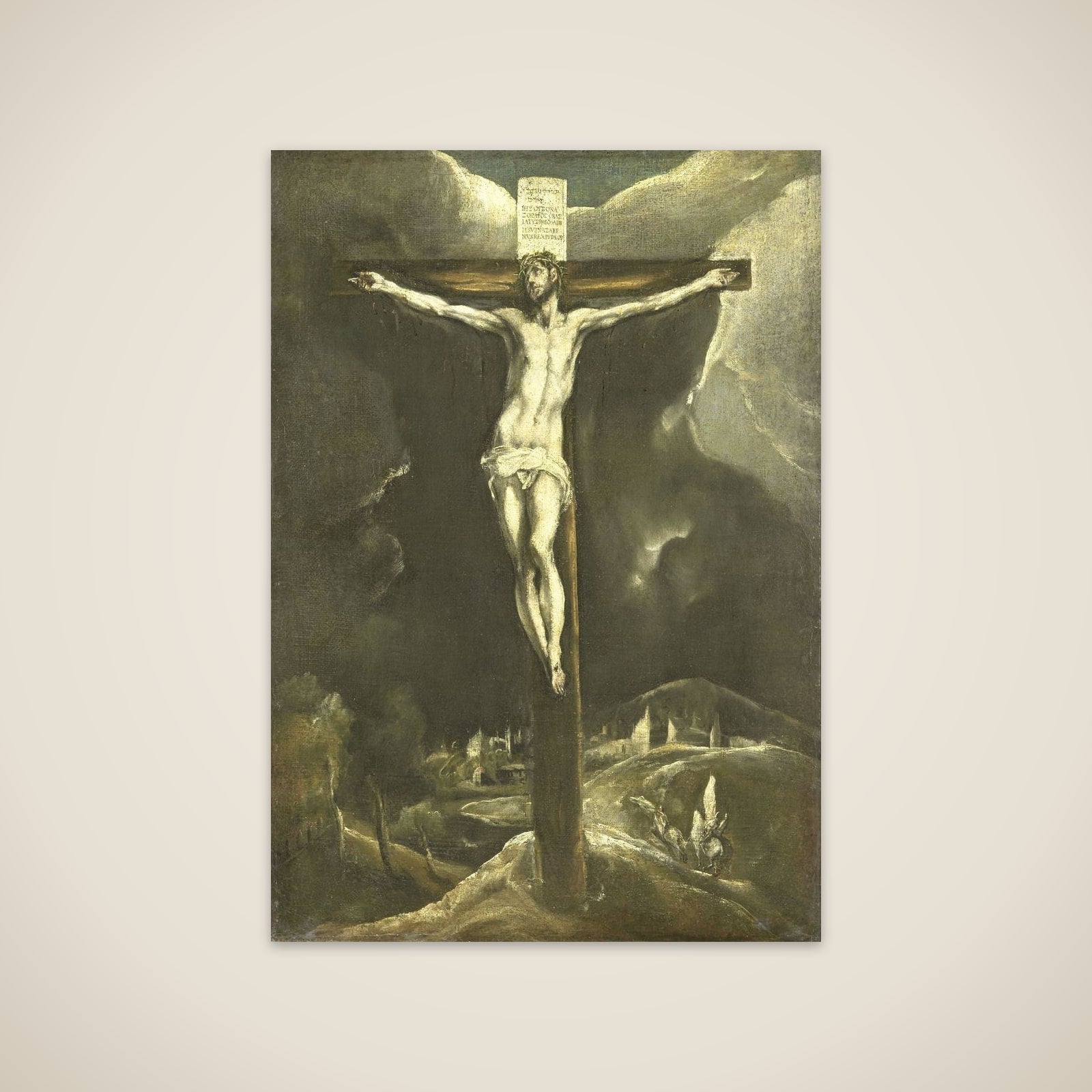 Christ on the Cross unframed print