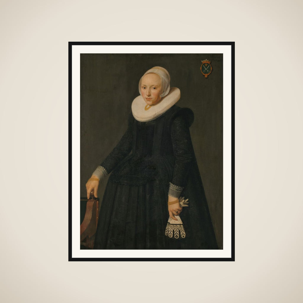 Trijntje Tijsdr van Nooy (b 1607), Wife of Reinier Ottsz Hinloopen framed