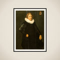 Portrait of Gerrit Ottsz Hinlopen (1603/04-1646) framed