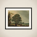 Landscape with the Good Samaritan framed