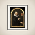 Portrait of Johan Gerritsz van Schoterbosch  (c. 1564-1654) framed