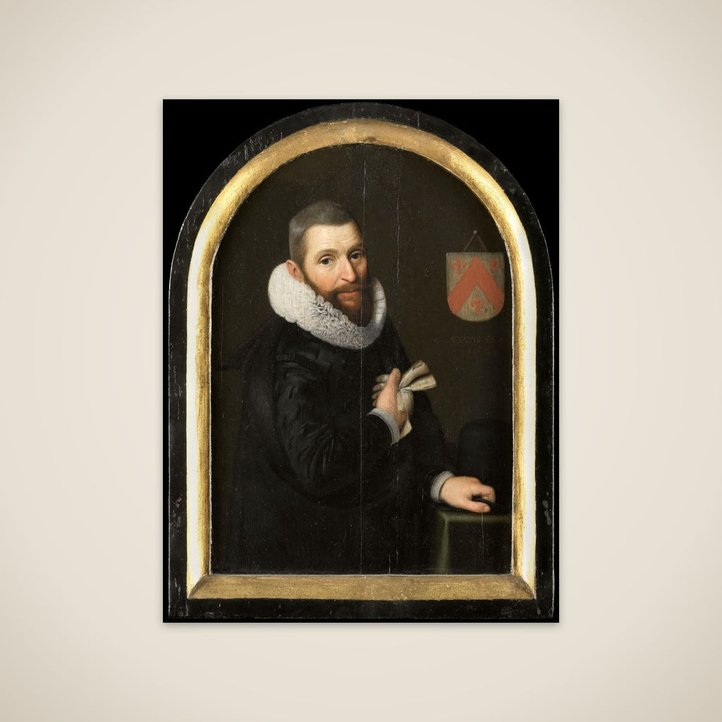 Portrait of Johan Gerritsz van Schoterbosch  (c. 1564-1654) unframed print
