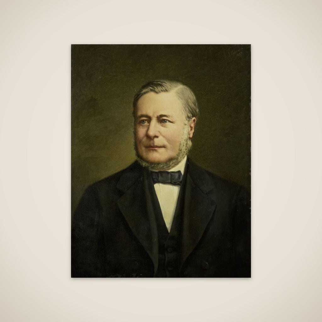 Portrait of Pieter Hendrik van Gelder (1822-1883) unframed print