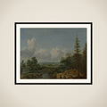 Swedish Landscape framed