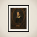 Portrait of Cornelis Fransz Eversdijck (1586-1666) framed