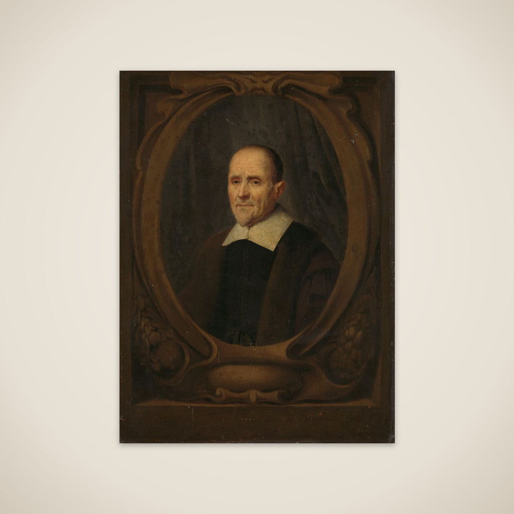 Portrait of Cornelis Fransz Eversdijck (1586-1666) unframed print