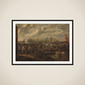 Infantry Skirmish in the Eighty Years War framed