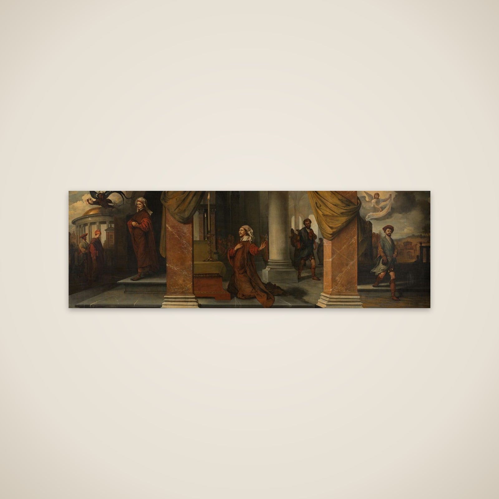 The Pharisee and the Publican unframed print
